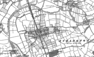 Old Map of Eckington, 1884