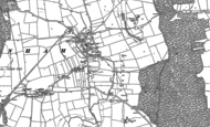 Old Map of Edenham, 1886 - 1887