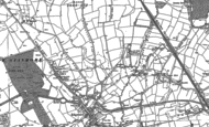 Old Map of Edgware, 1895 - 1913