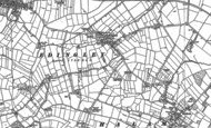 Old Map of Edingley, 1883