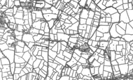 Old Map of Edingworth, 1884