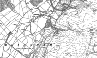 Old Map of Edlingham, 1896