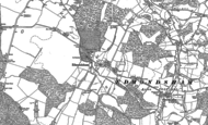 Old Map of Edmondsham, 1900