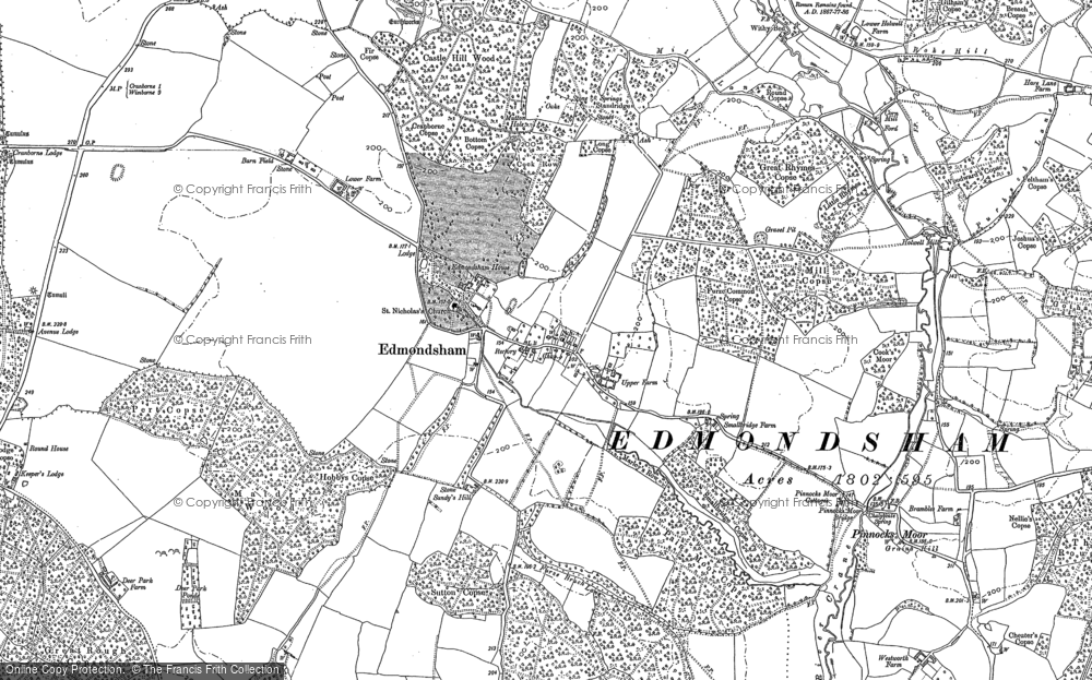 Edmondsham, 1900