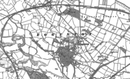 Old Map of Egginton, 1881 - 1900