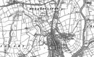 Old Map of Egglescliffe, 1913