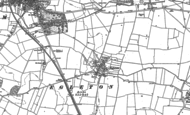 Old Map of Egleton, 1884
