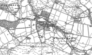 Old Map of Eglingham, 1896