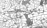 Old Map of Elberton, 1880 - 1900