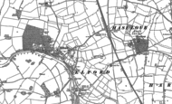 Old Map of Elford, 1882