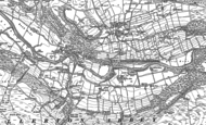 Old Map of Ellerton Abbey, 1891 - 1892