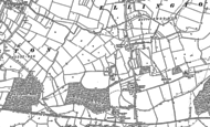 Old Map of Ellington Thorpe, 1887 - 1900