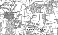 Old Map of Ellisfield, 1894