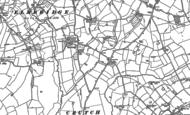 Old Map of Elmbridge, 1905