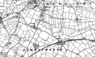 Old Map of Elmesthorpe, 1886 - 1901