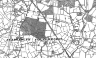 Old Map of Elmhurst, 1882