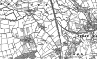 Old Map of Elms Green, 1885