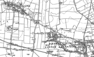 Old Map of Elmswell, 1891