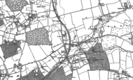 Old Map of Elsenham, 1896