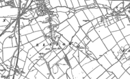 Old Map of Elstow, 1882