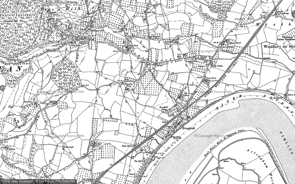 Old Map of Elton, 1879 - 1901 in 1879