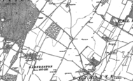 Old Map of Elvington, 1872 - 1897