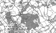 Old Map of Emmer Green, 1910 - 1912