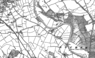 Old Map of Emstrey, 1881