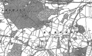 Old Map of Enborne, 1888