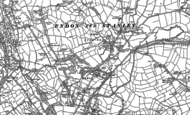 Old Map of Endon, 1878 - 1898