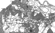 Old Map of Englefield Green, 1912