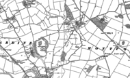 Old Map of Ensdon, 1881