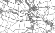 Old Map of Enstone, 1898