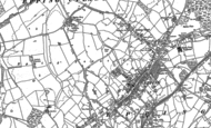Old Map of Epping, 1895