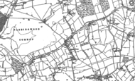 Old Map of Epping Green, 1895