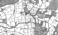 Old Map of Epping Green, 1896