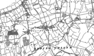 Old Map of Epping Upland, 1895