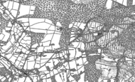 Old Map of Eridge Green, 1897 - 1908