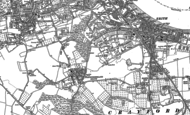 Old Map of Erith, 1895 - 1907