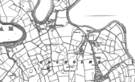 Old Map of Eryholme, 1892