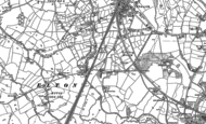 Old Map of Ettiley Heath, 1897