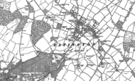 Old Map of Ettington, 1885 - 1900