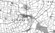 Old Map of Everdon, 1883