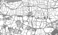 Old Map of Eversley Cross, 1909 - 1912