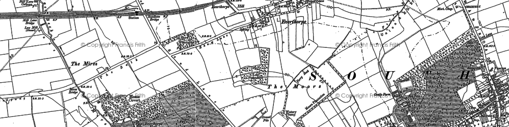 Old map of Ashfield in 1888