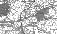 Old Map of Ewenny, 1914