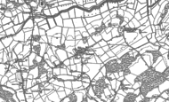 Old Map of Ewhurst Green, 1897 - 1908