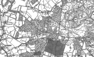 Old Map of Ewshot, 1909