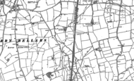 Old Map of Eye Kettleby Hall, 1884 - 1902