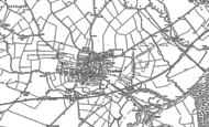 Old Map of Eynsham, 1911